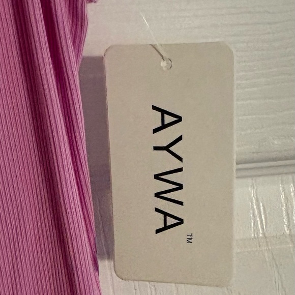 Pink Ribbed Bodycon Maxi Dress - Picture 2 of 4